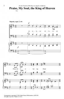 Praise, My Soul, The King Of Heaven 