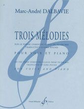Trois mélodies 