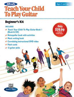 Alfred's Teach Your Child To Play Guitar: Beginner's Kit 