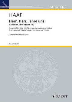Herr, Herr, lehre uns! Standard