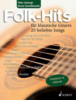 Folk-Hits für klassische Gitarre 