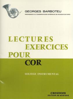 Lectures Exercices Pour Cor - Solfège Instrumental 