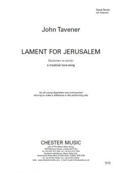 Lament for Jerusalem 