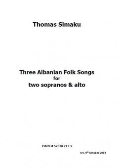 Three Albanian Folk Songs 