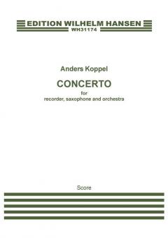 Concerto for Recorder, Saxophone and Orchestra 