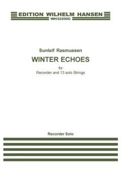 Winter Echoes For Recorder And 13 Solo Strings 