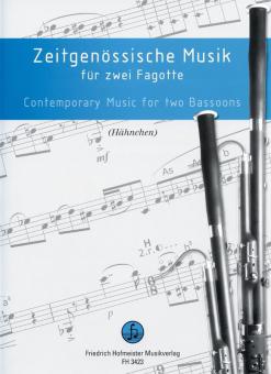 Zeitgenössische Musik für zwei Fagotte 