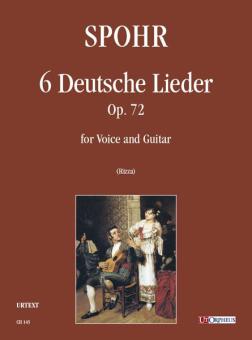 6 Deutsche Lieder op.72 