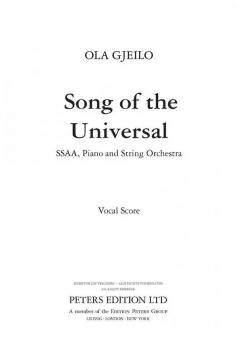 Song Of The Universal 