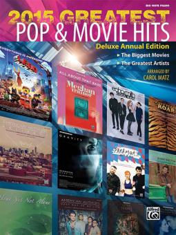 2015 Greatest Pop & Movie Hits (Big Note Piano) 