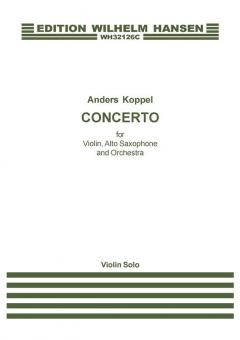 Concerto for Violin, Saxophone and Orchestra 