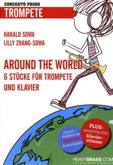 Around the world - 6 Stücke für Trompete und Klavier 