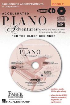 Accelerated Piano Adventures Lesson Book 2 - CD 