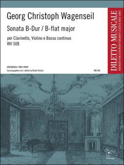 Sonata B-Dur WV 508 (Erstdruck) 