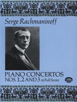 Piano Concertos Nos. 1, 2 and 3 In Full Score 