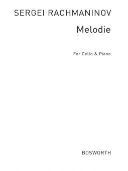 Melodie For Cello And Piano Op. 3 No. 3 