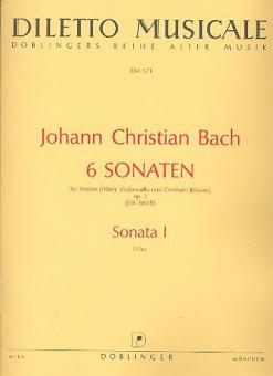 Sonata Nr. 1 F-Dur op.2/1 aus Sechs Sonaten 