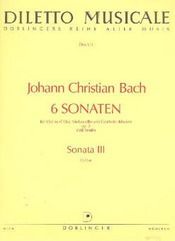 Sonata Nr. 3 D-Dur op.2/3 aus Sechs Sonaten 