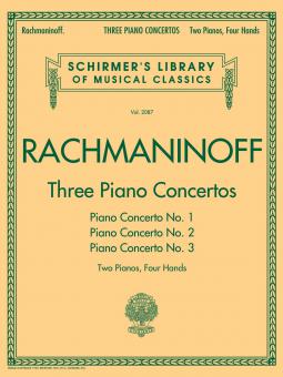 Three Piano Concertos - Nos. 1, 2 And 3 