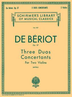 3 Duos Concertants op. 57 