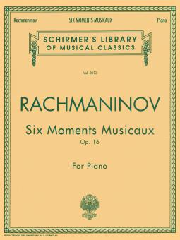 6 Moments Musicaux op. 16 