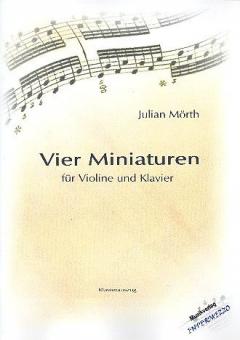 Vier Miniaturen 