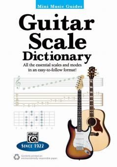 Mini Music Guides: Guitar Scale Dictionary 