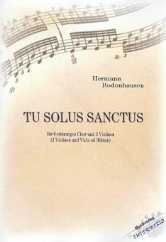 Tu solus Sanctus 