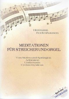 4 Meditationen für Streicher und Orgel 