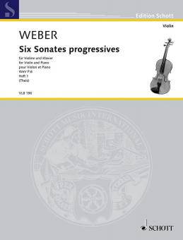 Six Sonates progressives WeV P.6 Heft 1 Standard
