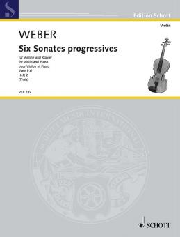Six Sonates progressives WeV P.6 Heft 2 Standard