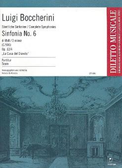 Sinfonia Nr. 6 d-Moll op. 12/4 G 506 