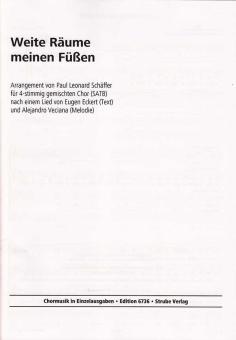 Weite Räume meinen Füßen 