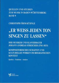 Er weiss jeden Ton singen zu lassen 