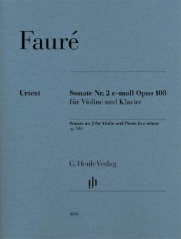 Violinsonate Nr. 2 e-moll op. 108 