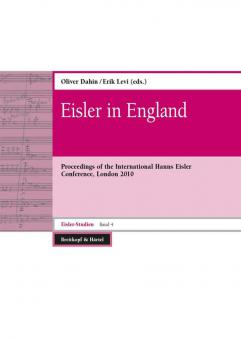 Eisler-Studien 4: Eisler in England 