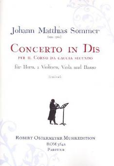 Concerto in Dis per il Corno da Caccia Secundo 