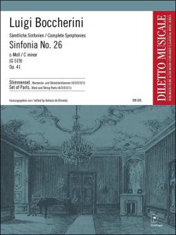 Sinfonia Nr. 26 c-Moll G 519, op. 41 