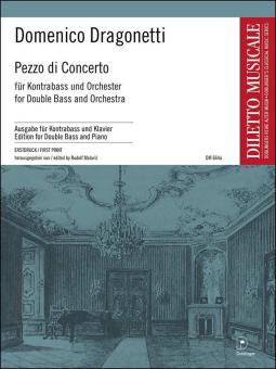 Pezzo di concerto D-Dur für Kontrabass und Orchester 