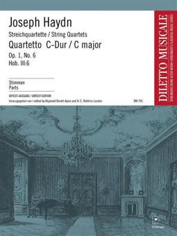 Streichquartett C-Dur Hob. III:6 op. 1/6 