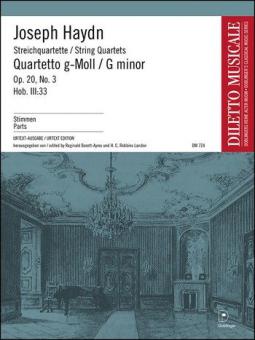 Streichquartett g-Moll Hob. III:33 op. 20/3 