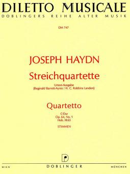 Streichquartett C-Dur Hob. III:65 op. 64/1 