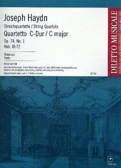 Streichquartett C-Dur Hob. III:72 op. 74/1 