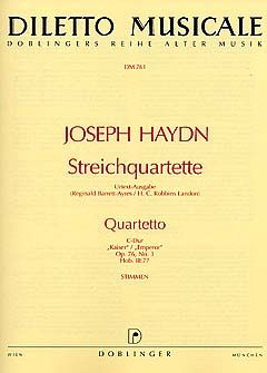 Streichquartett C-Dur op. 76/3 Hob. III:77 
