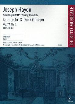Streichquartett G-Dur Hob. III:81 op. 77/1 