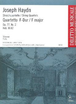 Streichquartett F-Dur Hob. III:82 op. 77/2 