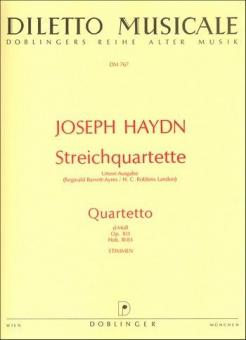 Streichquartett B-Dur Hob. III:83 op. 103 