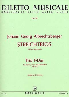 Trio F-Dur Op. 9/3 