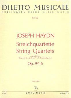 Streichquartette Bandausgabe Hob. III:19-24 op. 9/1-6 