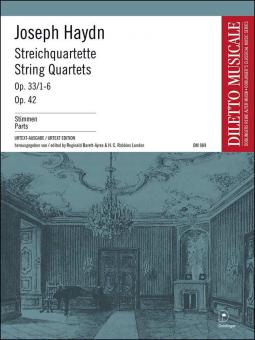 Streichquartette Bandausgabe Hob. III:37-43 op. 33/1-6 und op. 42 